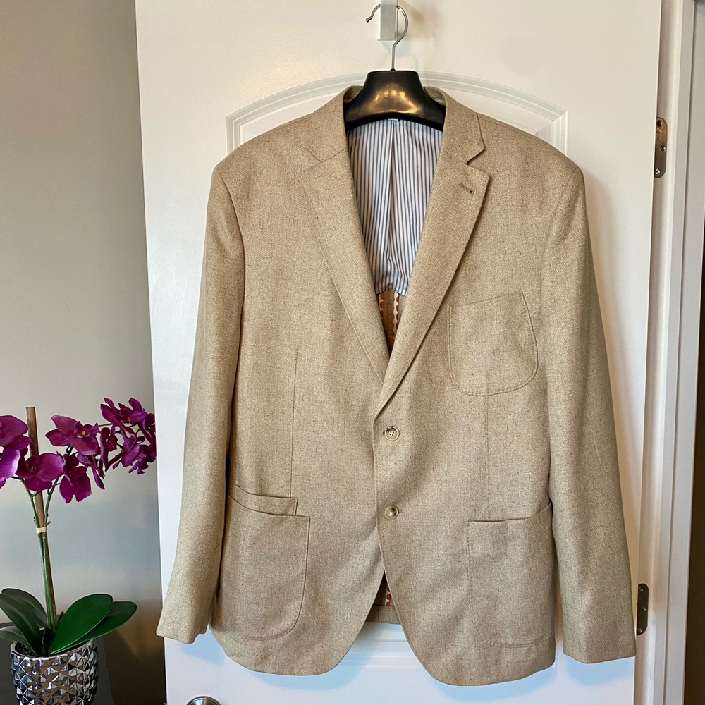 JKT New York Silk and Wool Blend Sport Coat